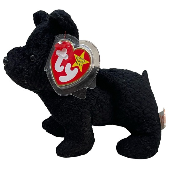 Ty Beanie Baby RARE Retired Scottie The Dog 15 June 1996 Style 4102 MWMT's - Picture 3 of 7